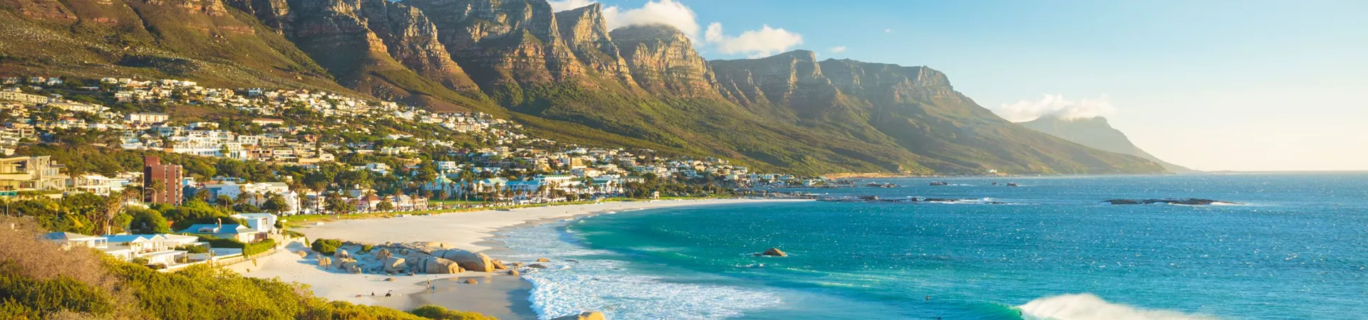 Twelve Apostles Mountain In Camps Bay, Cape Town, South Africa