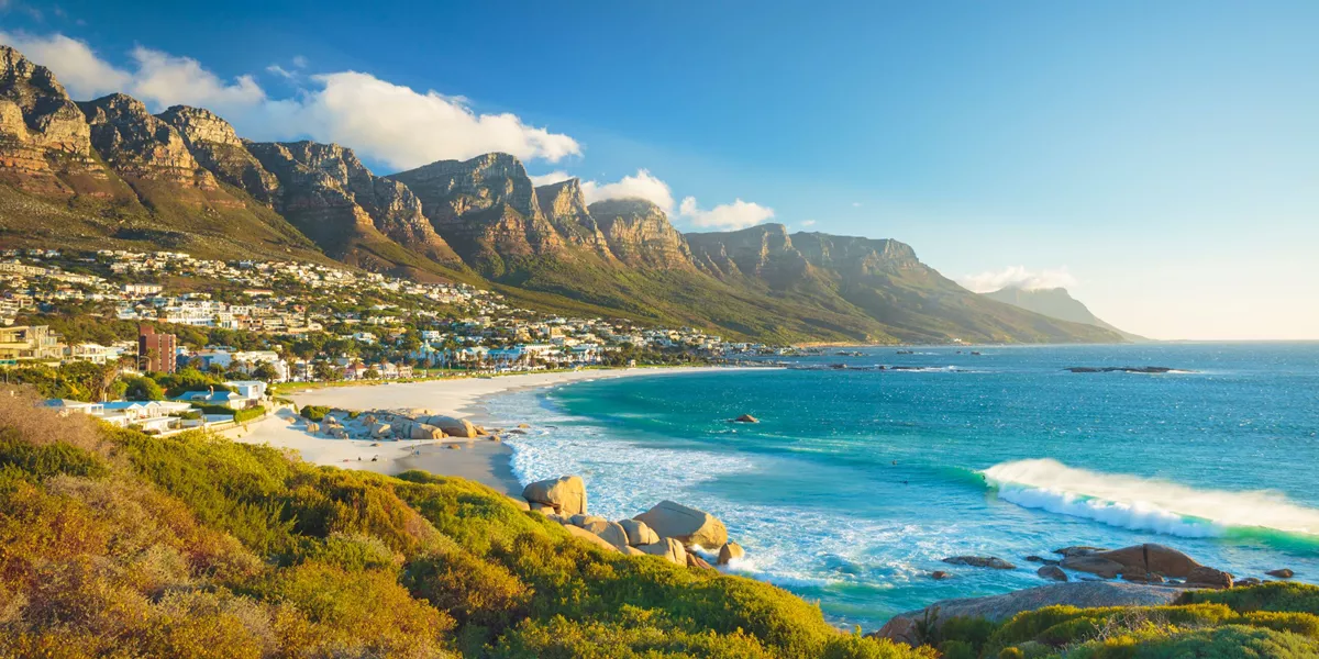 Twelve Apostles Mountain In Camps Bay, Cape Town, South Africa