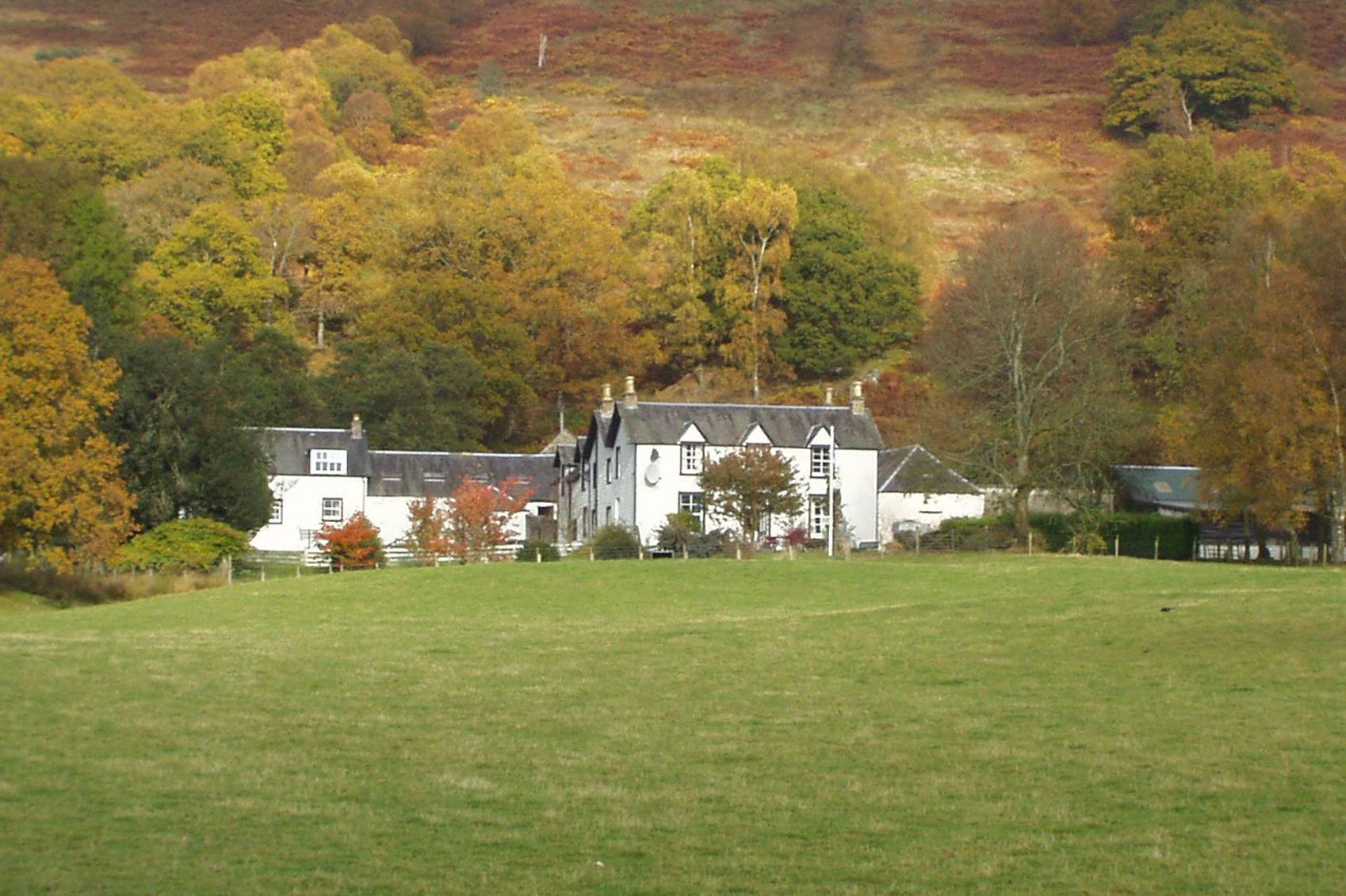 Ledard Hill Farm in the Highlands of Scotland - Real Word