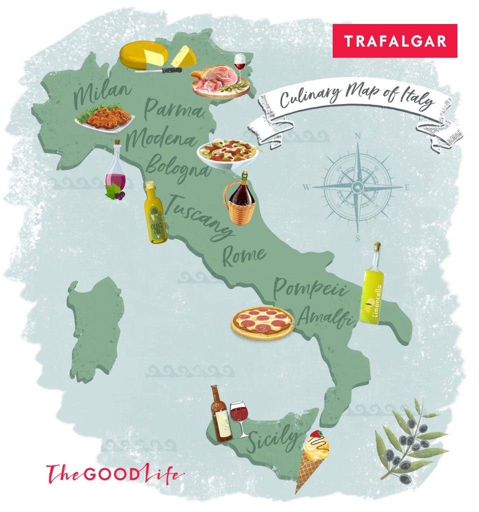 Culinary adventure: An Italian food map  The Real Word Blog