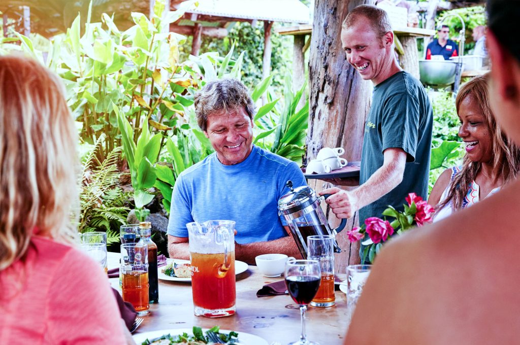 Trafalgar guests enjoying a Be My Guest experience in Hawaii