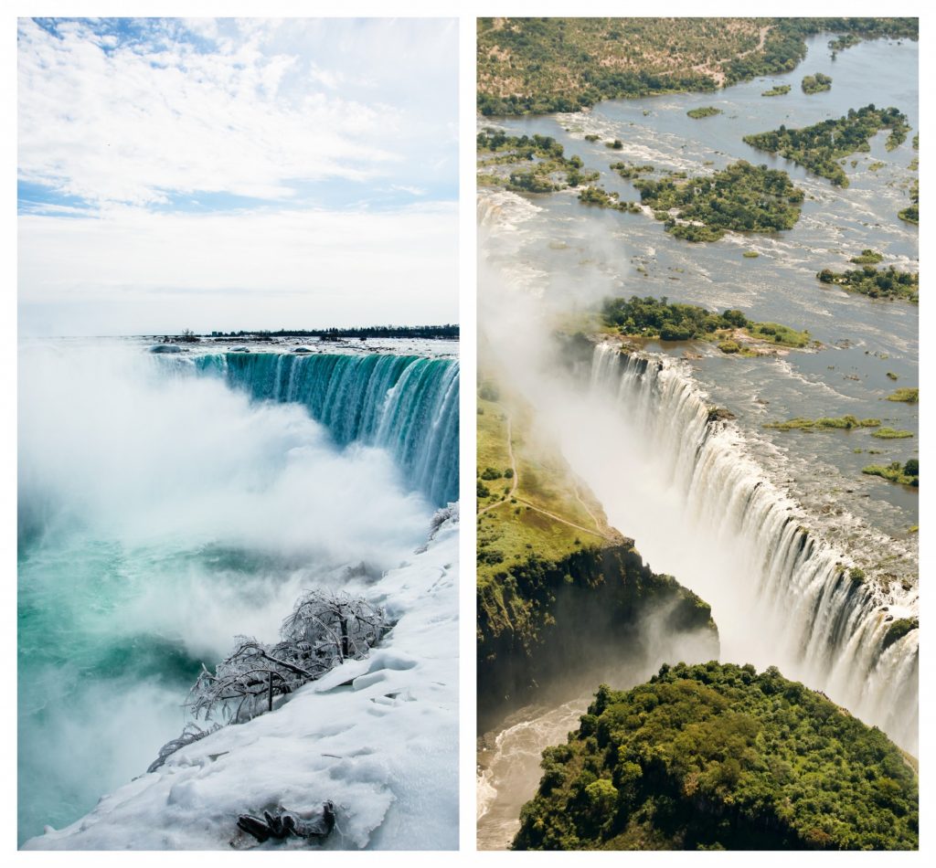 Niagara Falls & Victoria Falls