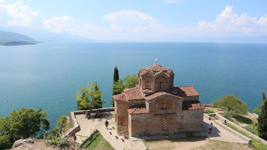 lake ohrid monastery north macedonia