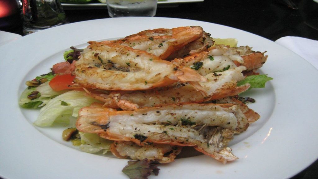 garlic roasted langoustine icelandic seafood