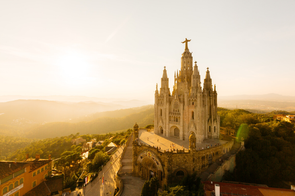 Tibidabo church Barcelona