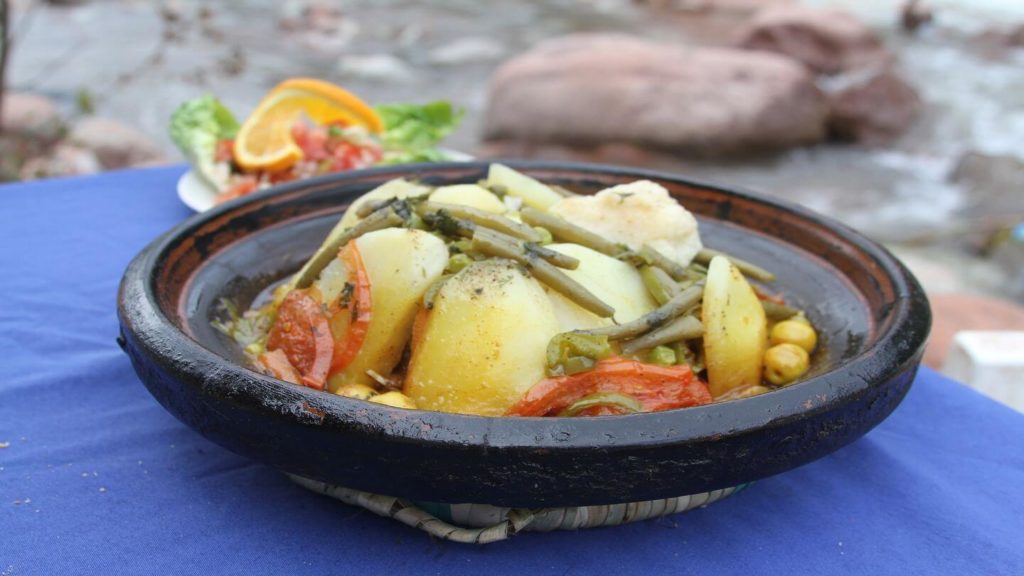 tagine vegetable stew Moroccan food