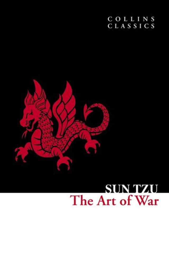 The Art of War by Sun Tzu book cover