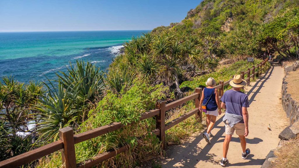 Walking in Queensland, Australia. Credit: Tourism Australia