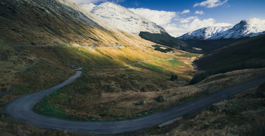 mountain in Arrochar, Scotland