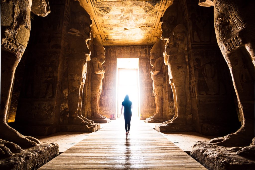 Dressing modestly is required when visiting the sacred sites so consider this when you're planning what to wear and pack for your trip to Egypt