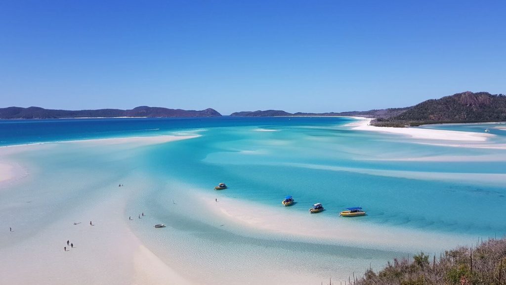 Whitsundays beaches and ocean Australia