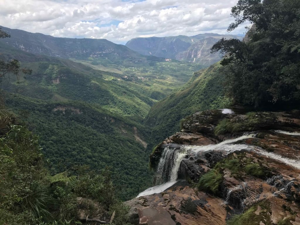 Gotcha waterfalls Peru