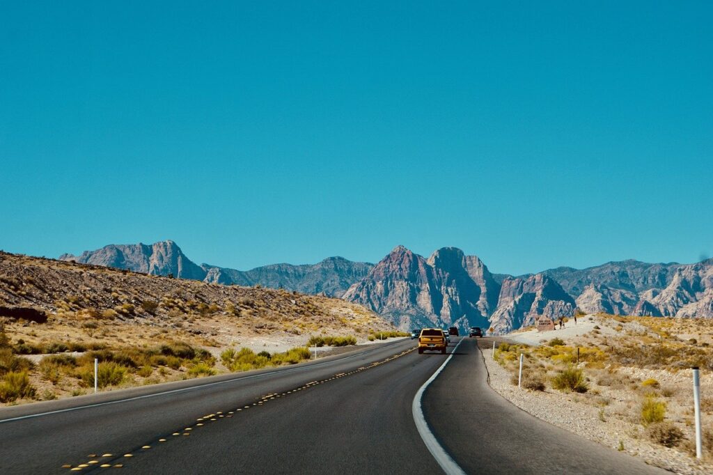 open road in Utah