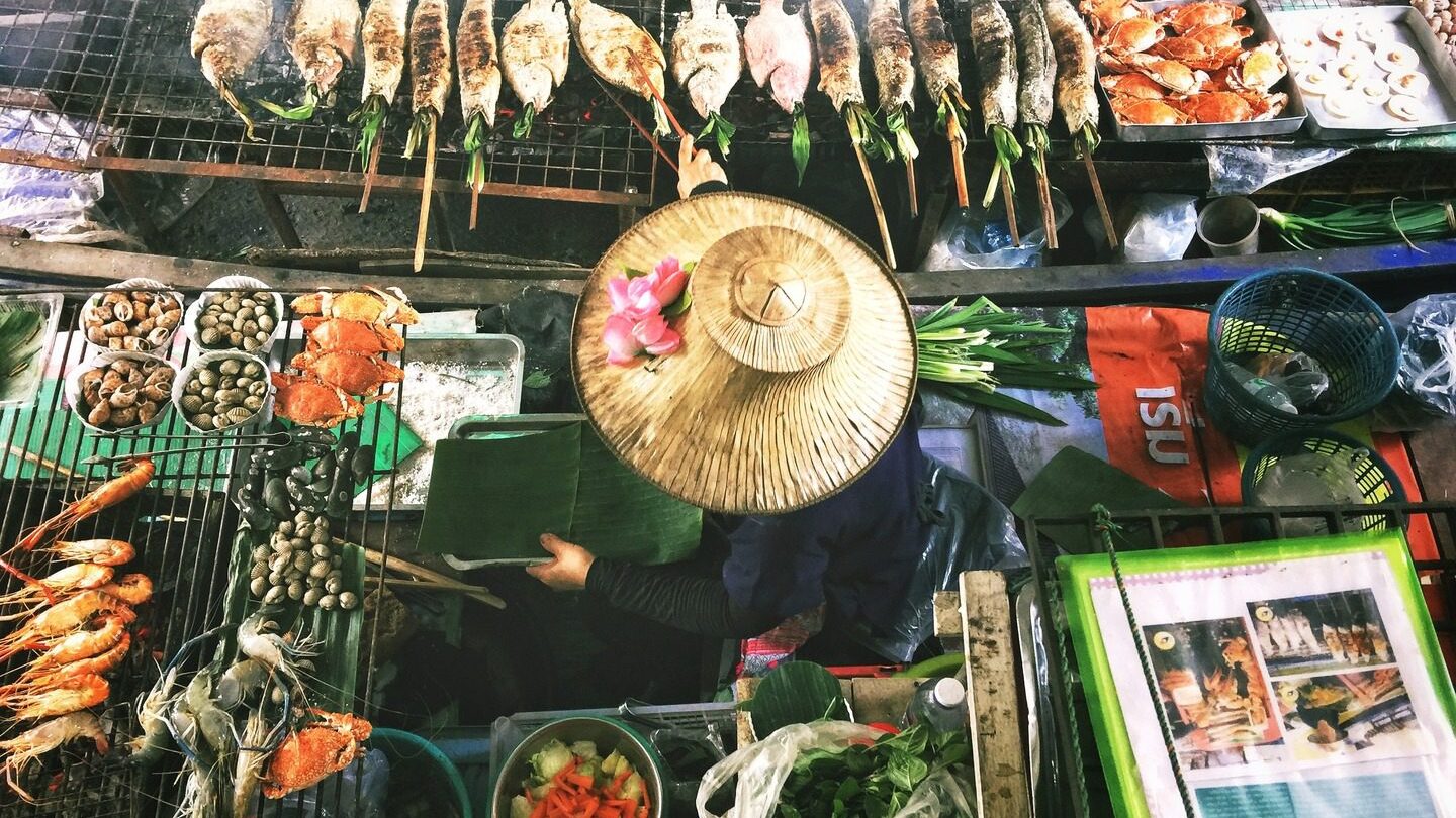 food stall in Thailand