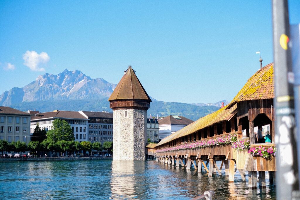 medieval architecture Lucerne Switzerland