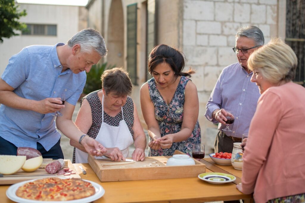 cooking class in Tuscany 