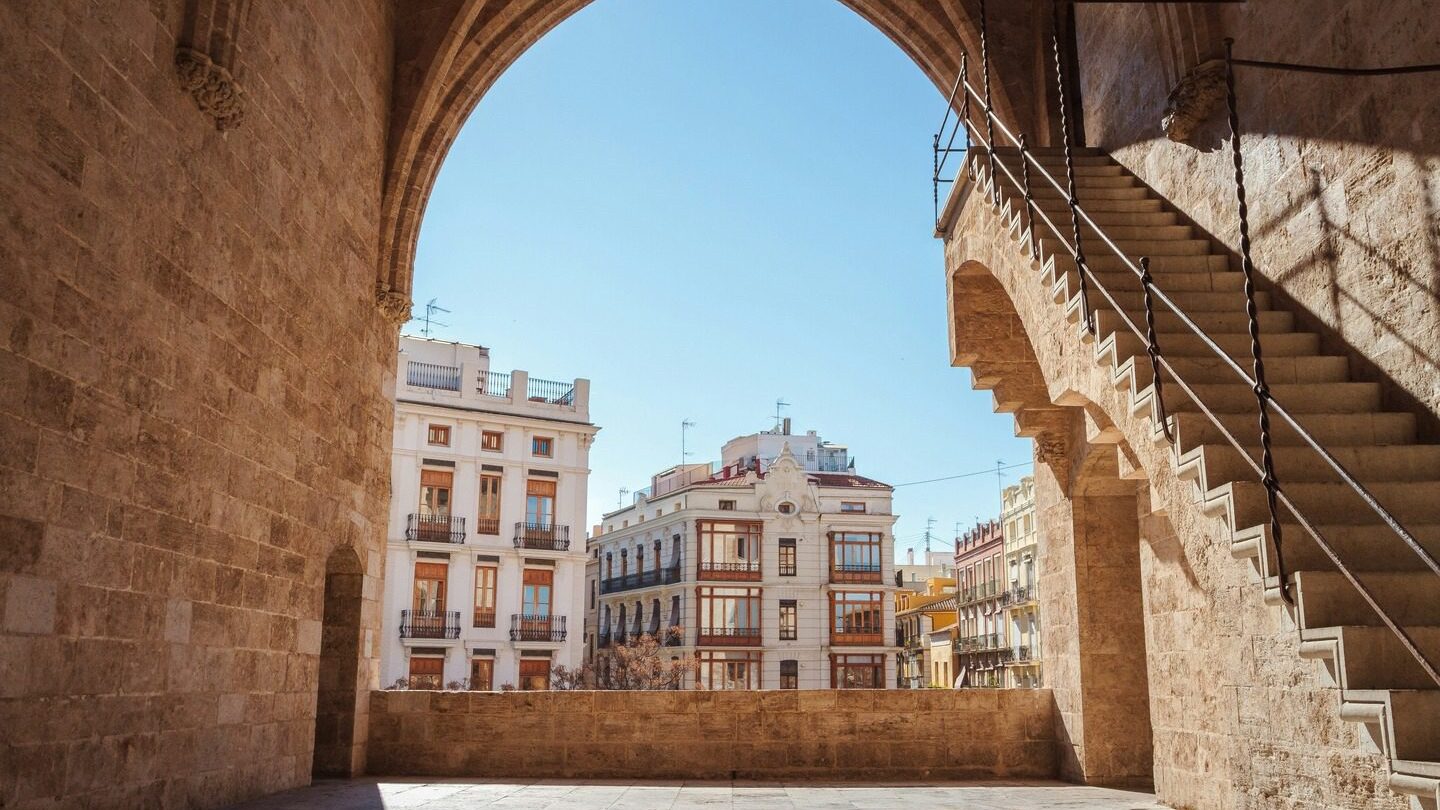 Valencia streets Spain